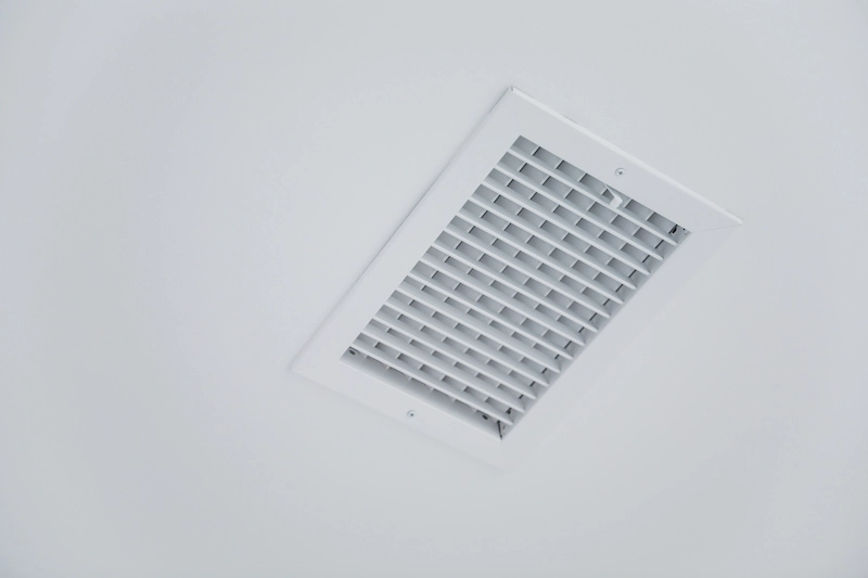 Covered Bathroom Ventilation with Exhaust Fan